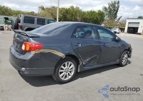 2010 Toyota Corolla Base from USA, damaged, VIN 1NXBU4EE3AZ186888